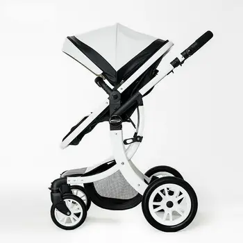 

Baby Stroller Lightweight Baby Carriages For Newborns Sit Lying 2 in 1 Folding Prams For Children Portable Trolley For Travel