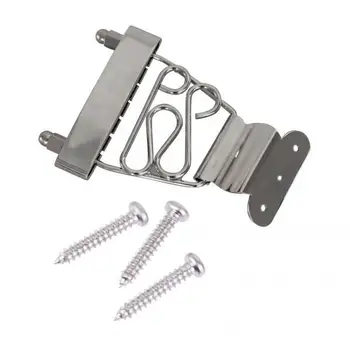 

Short Trapeze Tailpiece 6-string Guitar Bridge for Archtop Jazz Bass Guitars