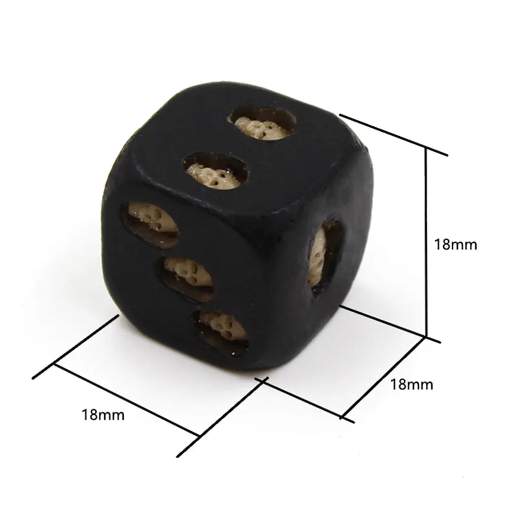 Amusing Poker Club Bar Galloping Dominoes Skull Dice Devil KTV Party 5PCS Resin Dice Rolling Game Stimulating