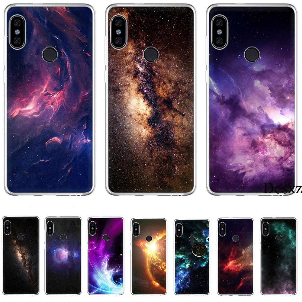 Чехол для телефона Xiaomi Redmi GO 7 S2 4A 4X 5 5A Plus 6 6A 7A K20 Pro Antasy Туманность Космическая