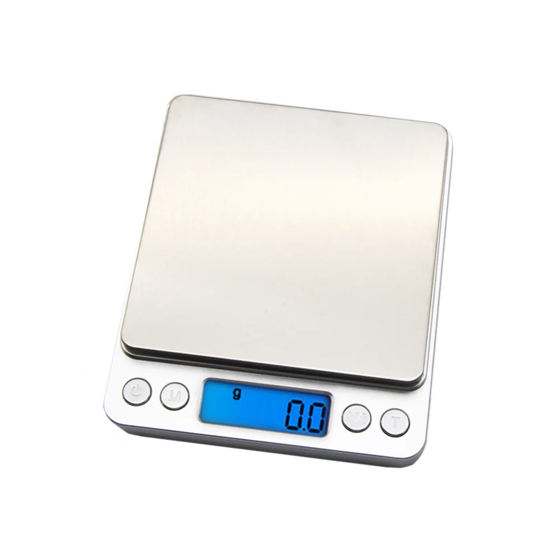 Kitchen Scale Portable Scale Digital Scale Pocket Scale Jewelry Scale Weighing Tools 500/0.01g 3000g/0.1g LCD Portable Mini Electronic Digital Scales Pocket Case Postal Kitchen Jewelry Weight Balance Scale