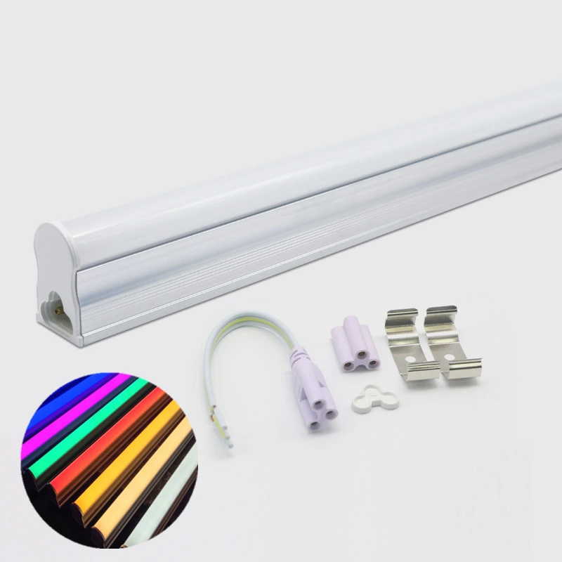 

T5 led tube 0.3m 1ft 2835 smd strip bar light 220v 230v 240v nature white 4000k red ice blue green pink yellow cool white 6500k