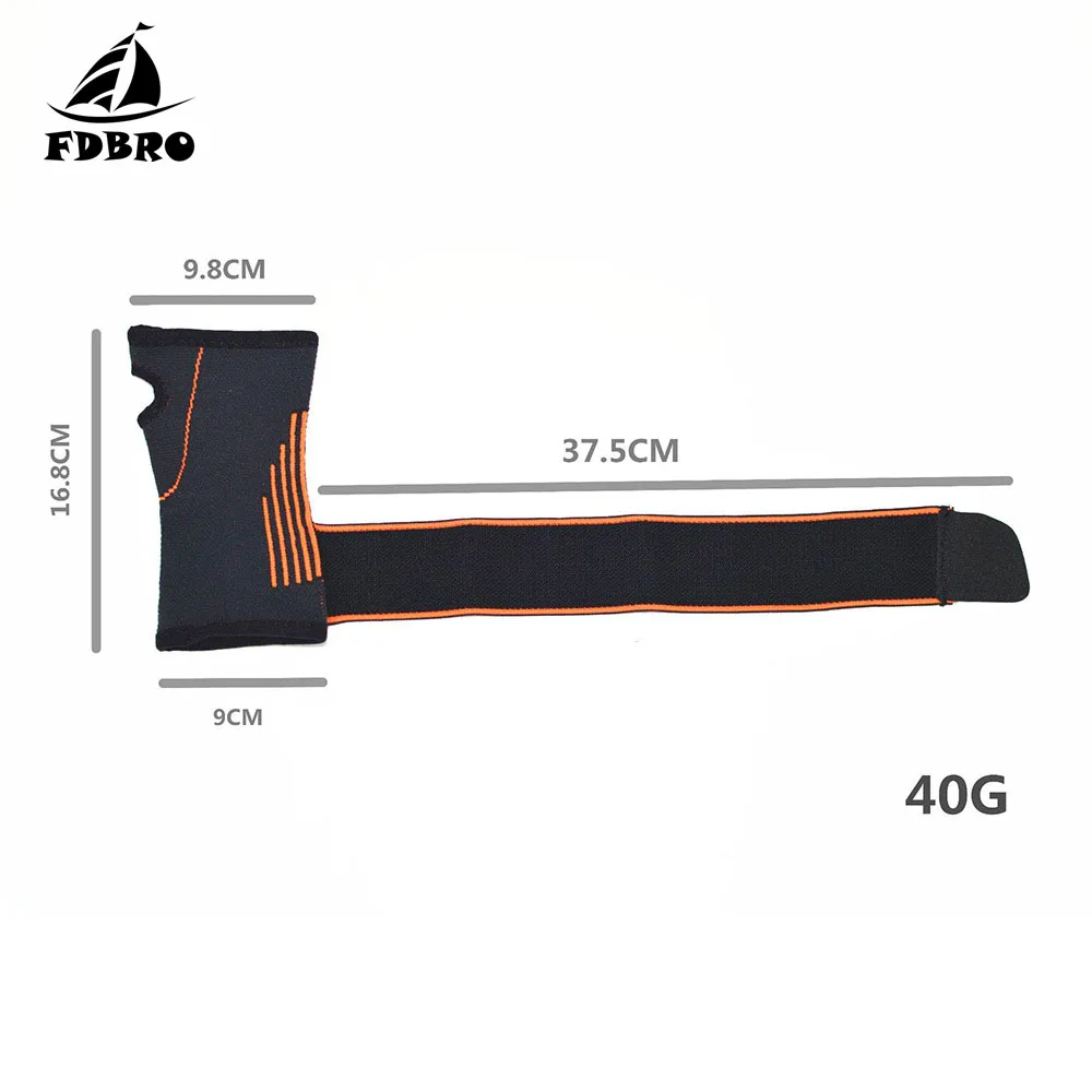 FDBRO 1PCS Adjustable Wrist Support Pro Elastic Bracers Pressurization Protect Hand Palm Strap Wraps Hand Prevent Sprains Sale