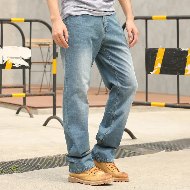 

Jean Men Men's Brand Jeans High Quality Blue Mens Retro Baggy Jeans Hip Hop Loose Skateboard Denim Pants Brand Clothes