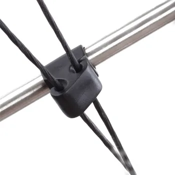 

1 Piece Bow Rope Stripper Archery Separator Rubber Splitter Slider For Hunting Shooting