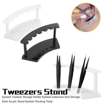 

Makeup Box Organizer Eyelash extension tool Storage Acrylic Holder Stand Eyelash Planting Tools
