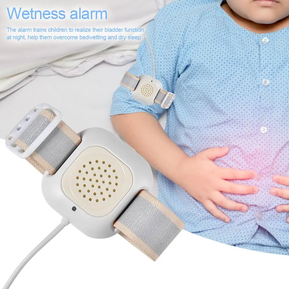 Alarme de Umidade do Bebê Crianças para Melhorar a Auto-confiança das Crianças Conveniente Compacto Urina Bedwetting Alarme Treina 6 Alarme de umidade do bebê conveniente compacto