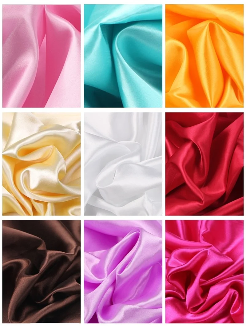 Width 59'' Thickened High-Grade Matte Solid Color Satin Fabric By The Yard  For Suit Dress Pant Material - AliExpress