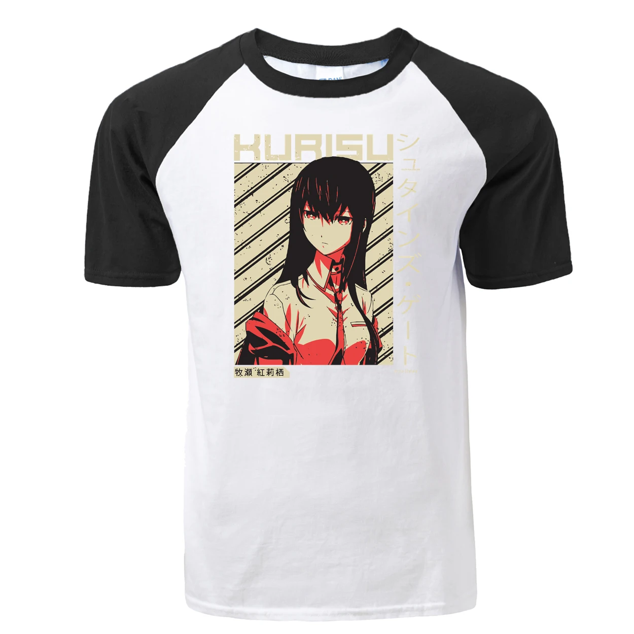 Мода Steins Gate 0 Makise Kurisu японского аниме реглан футболка для мужчин лето хлопок