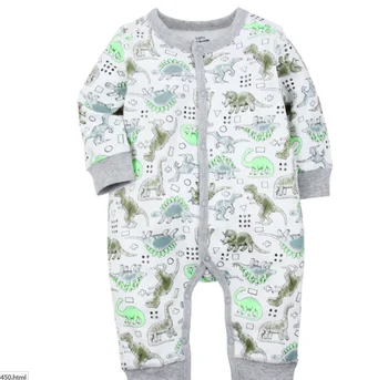 

Baby Boy Cartoon Animal Long sleeve Buttons Up Blanket Sleeper Sleep and Playsuit