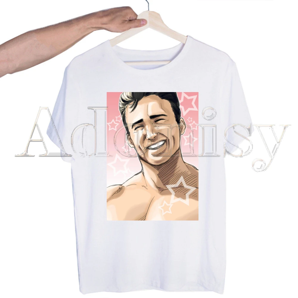 Gachimuchi Anikiビリー男性のtシャツかわいい印刷シャツメンズファッションtシャツメンズカジュアルトップス半袖 T Shirts Aliexpress