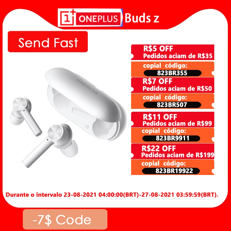 Наушники OnePlus Buds Z беспроводные Bluetooth 5 0 шумоподавление | Электроника