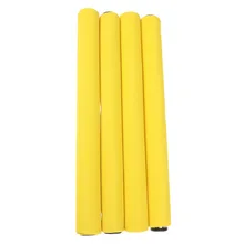 4 pièces équipements de piste et de terrain relais bâtons anti-dérapant éponge couverture Racing compétition outils acier inoxydable course Racin