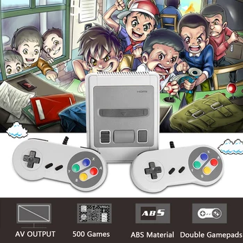 

RS-40 Mini Video Game Console 4K HDMI TV Output 621 Games Arcade Retro Classic Handheld 2 Wired Controllers Gamepads Support NES