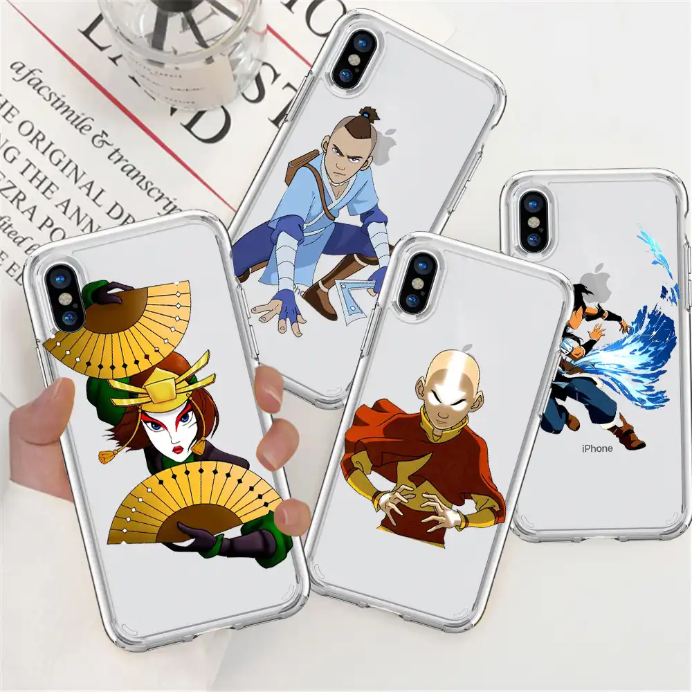 Avatar The Last Airbender Transparent Soft Shell Phone For Iphone 11 12 Se X 7 Xs Xr Xsma 11pro 11promax 12promax Cover Phone Case Covers Aliexpress