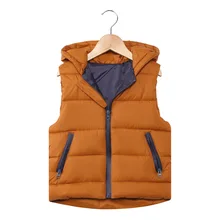 Стиль, Детский пуховик, одежда на хлопчатобумажной подкладке, жилет-стиль, плотная детская одежда больших размеров для мальчиков, детская одежда на хлопковой подкладке, Clo