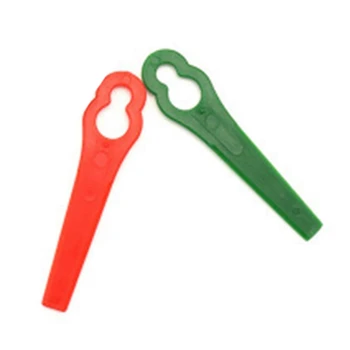 

100Pcs Plastic Blade Cutter Replace for Cordless Grass Garden Crop Strimmer