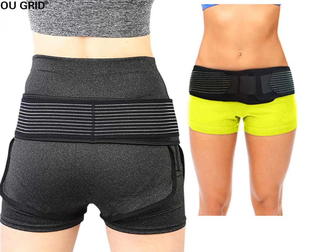 

Belt Hip Brace Sacroiliac SI Joint & Sciatica Nerve Pain Relief Lower Back Brace for Back Support Pelvis Hip Belt for Sciatic