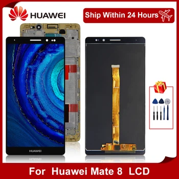 

6.0" For Huawei Mate 8 LCD Display NXT-L29 Touch Screen Digitizer With Frame Replacement For HUAWEI NXT-L09 NXT-AL10 LCD Display