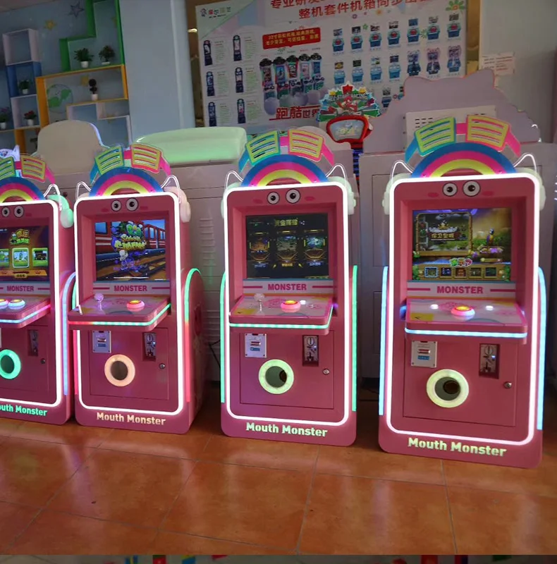 Стрельба гоночная игра многофункциональная Радужная детская игровая машина развлекательная монетная развлекательная машина