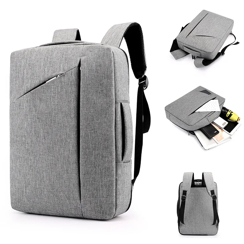 

New Style Korean-style Men Simple Business Bag Dual 15.6-Inch Laptop Computer Bag Simple Lightweight Portfolio