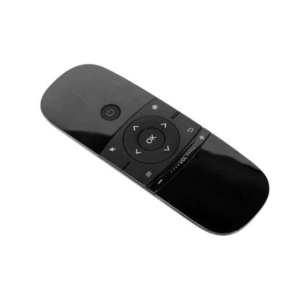 Горячая W1 Fly Air mouse беспроводная клавиатура мышь 2,4G перезаряжаемый мини пульт дистанционного управления для Smart Android Tv Box Мини ПК