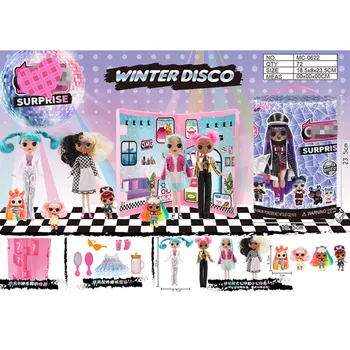 

New Lol Surprise Doll Winter Moscow OMG Surprise Doll 11 Inch Blind Box Doll Girl Diy Educational Toys for Children Girls Toys