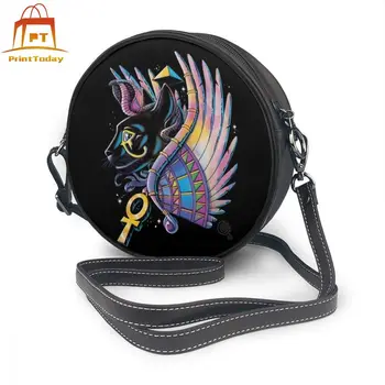 

Pyramid Shoulder Bag Pyramid Leather Bag Women's Student Women Bags Crossbody Multi Purpose Trend Round Purse