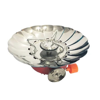 

Tool Stove Supplies Set Kit Portable Burner Mini Lotus Shape Storage Bag