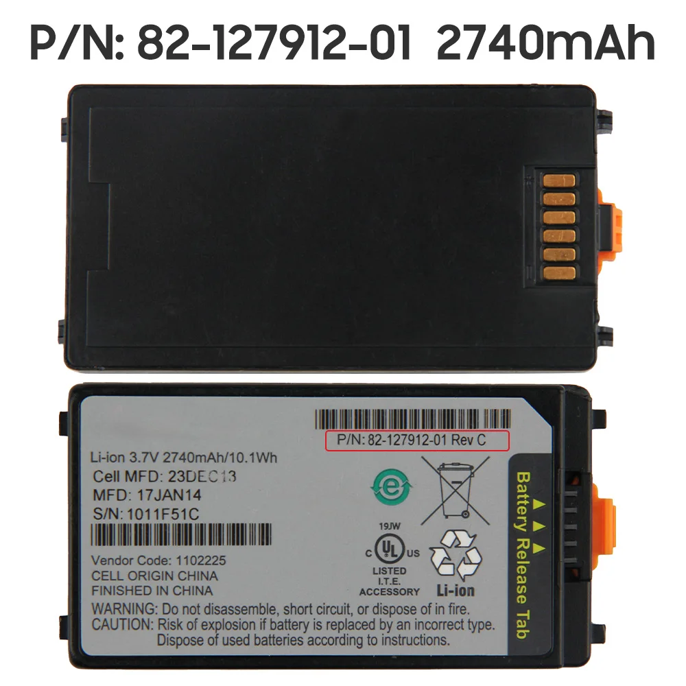 Brand New Genuine Motorola Symbol MC3190 Battery 82-127909-02 Large Capacity 