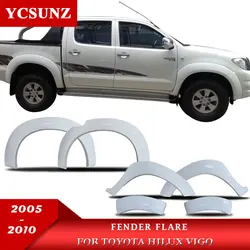 Garde boue pour Toyota Hilux Vigo, 6 pouces, accessoires de voiture, Double cabine, OEM, 2005, 2006, 2007, 2008, 2009 