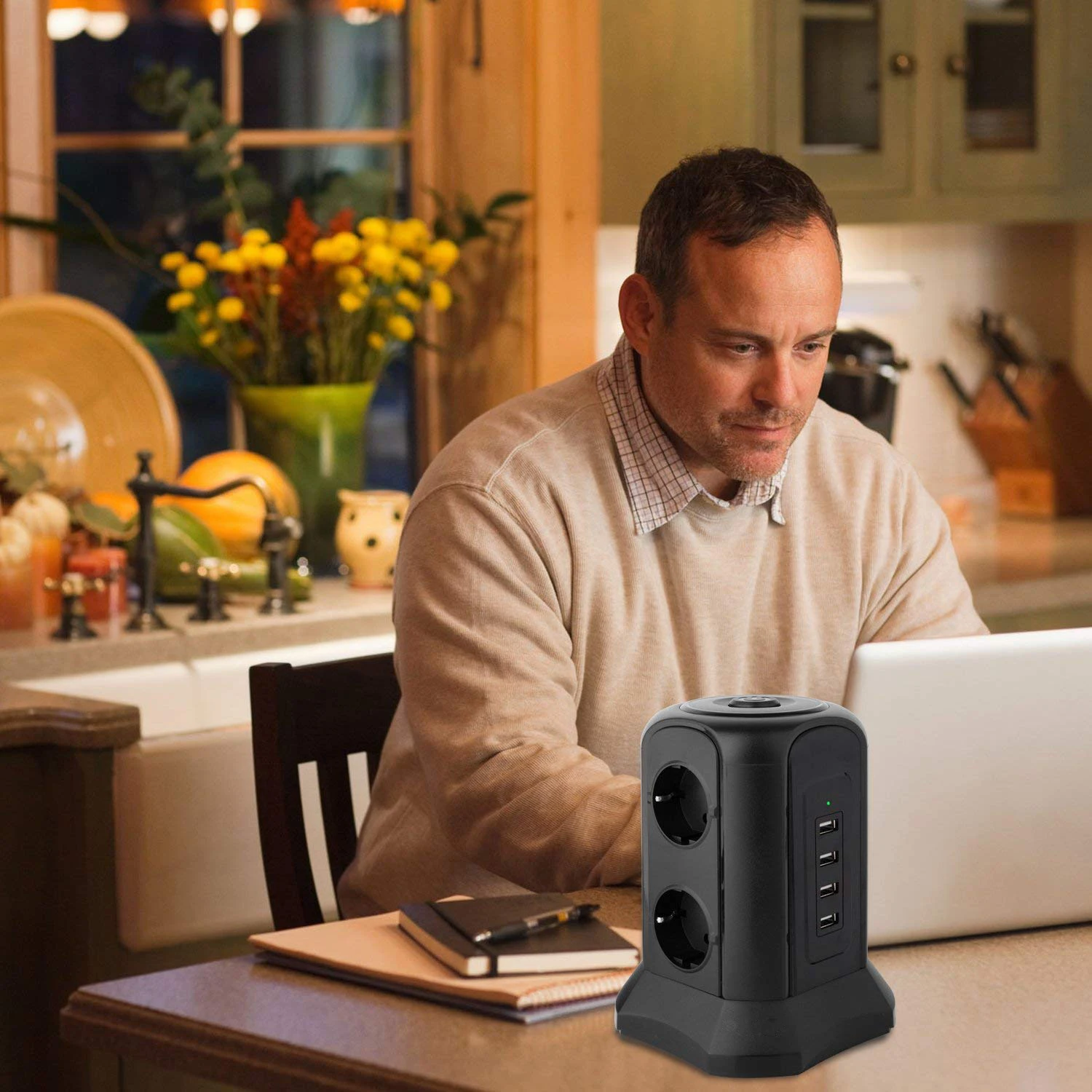 Умный башня сетевой фильтр вертикальный множественный оптовые производители