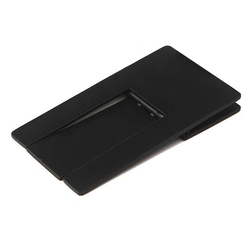JX-LCLYL New Classic Black Alloy Foldable Cigar Cigarette Holder Ashtray Showing Stand