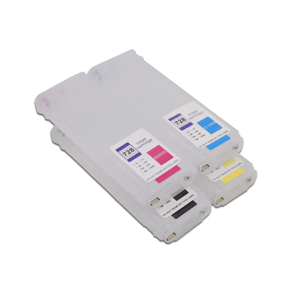 280ml HP728 Refillable Ink Cartridge for HP 728 with Chip T730 T830 Printer | Компьютеры и офис
