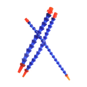 

30cm Plastic Cooling Plumbing Hoses Coolant Pipe Blue Spark Plug Tube Condenser Universal Lathe Machine Bamboo Water Pipe