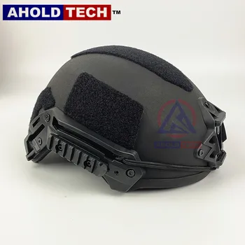 

Aholdtech Genuine ISO NIJ IIIA Lightweight High Cut Team Wendy Style Bulletproof Ballistic Helmet For Army Combat Police Airsoft