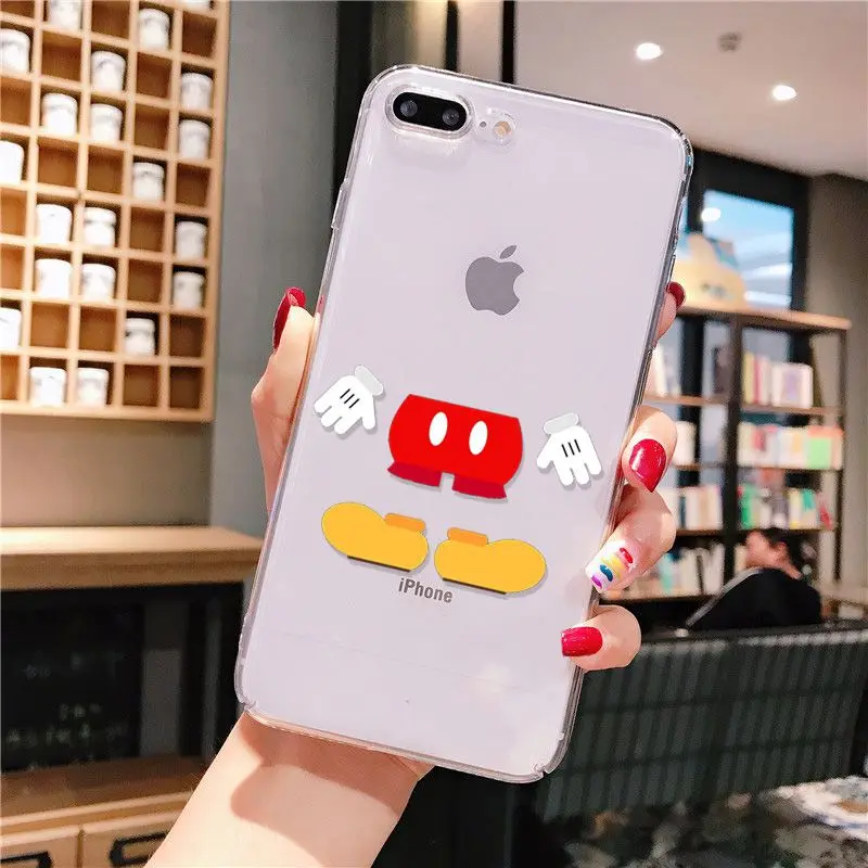 Yinuoda Micky house Мягкий ТПУ силиконовый цветной чехол для телефона для iPhone 8 7 6 6S Plus X XS max 10 5 5S SE XR Coque Shell - Цвет: 4