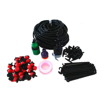 

Water Saving 10m Long Irrigation Drip Irrigation System With 10 Drip Tips Automatic Watering Hose Garden Micro Drip Watering Kit