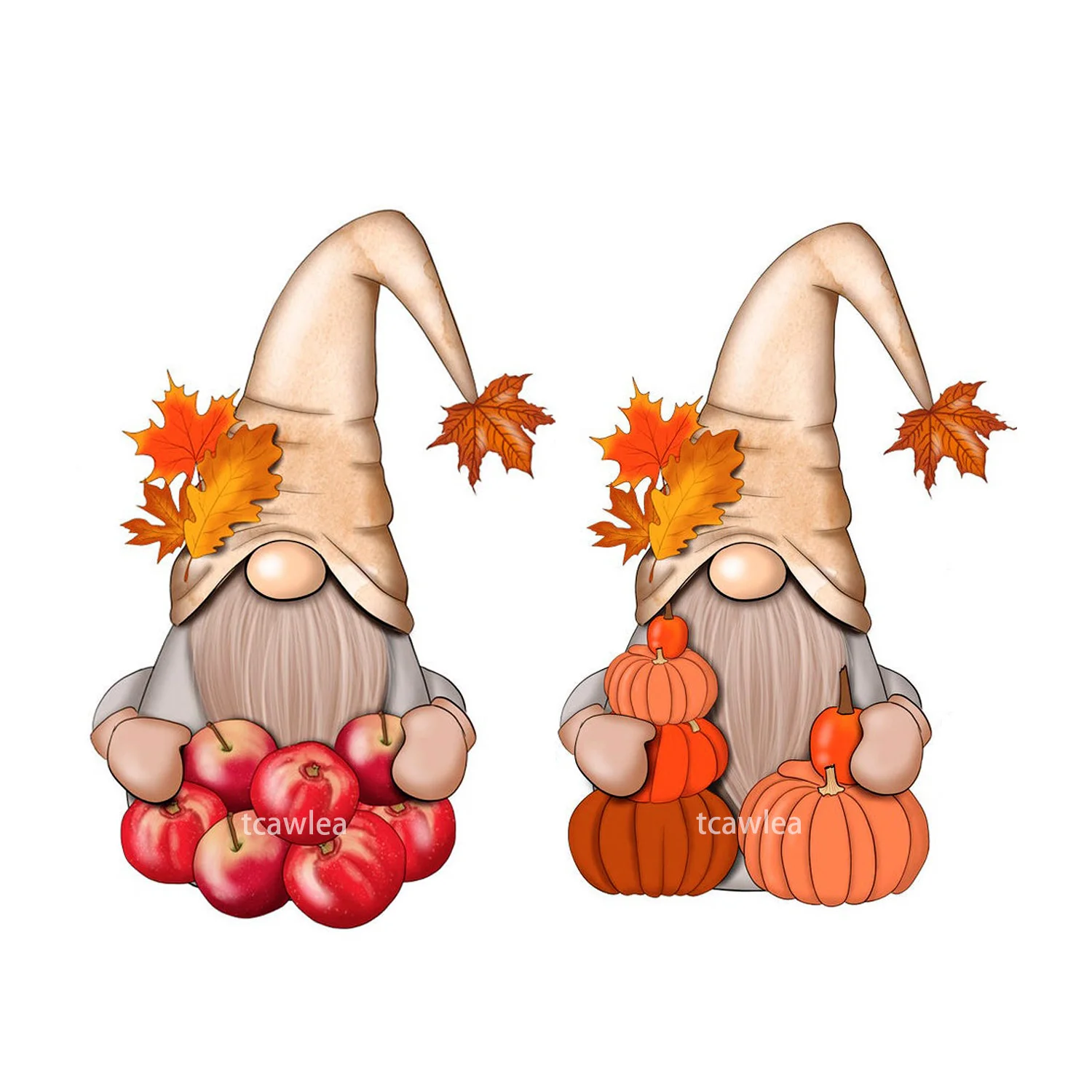 2 Pcs Lovely Autumn Pumpkin Apple Harvest Season Thanksgome Cutting Diy Scrapbooking Gift Card Craft Decorativo