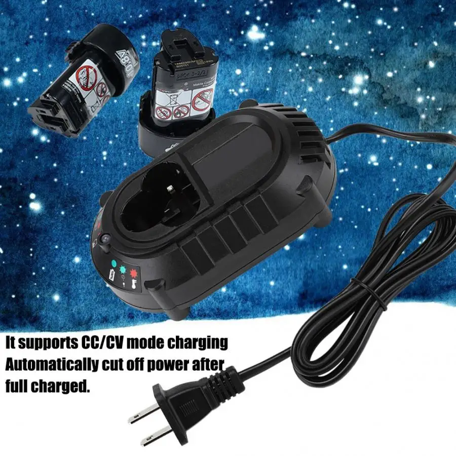 Новый режим CC/CV зарядное устройство для Makita BL013 BL7010 литиевая батарея 7 2 V 10 8 100 240V