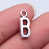 WYSIWYG 26pcs 16mm Alphabet A-Z Letters Charms Antique Silver Color Pendants Making DIY Handmade Tibetan Finding Jewelry ► Photo 2/6