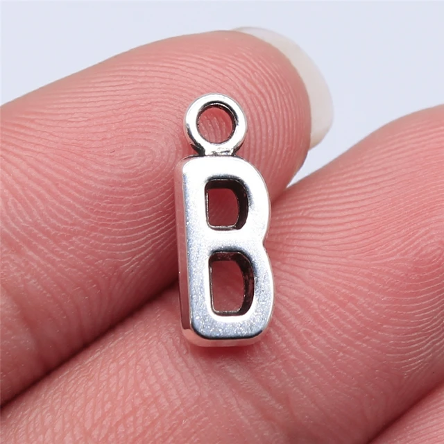 2set/lot 52pcs 26 Letter Charms for Bracelets Making 26 Alphabet Letter  Charms for Necklace DIY Jewelry Making Accessories - AliExpress