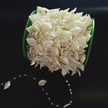 

60Meters/Roll Beige Color Artificial Leaf Style Christmas Wedding Party Prom Home Decoration Handmade DIY Venue Accessories