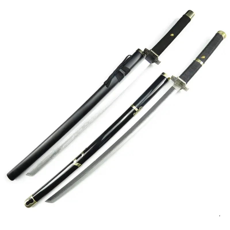 Fun 104cm Cosplay Anime One Piece Roronoa Zoro Trafalgar Law Weapon Wooden Sword Model Costume Party Anime Show Props Gift Toy Swords Aliexpress