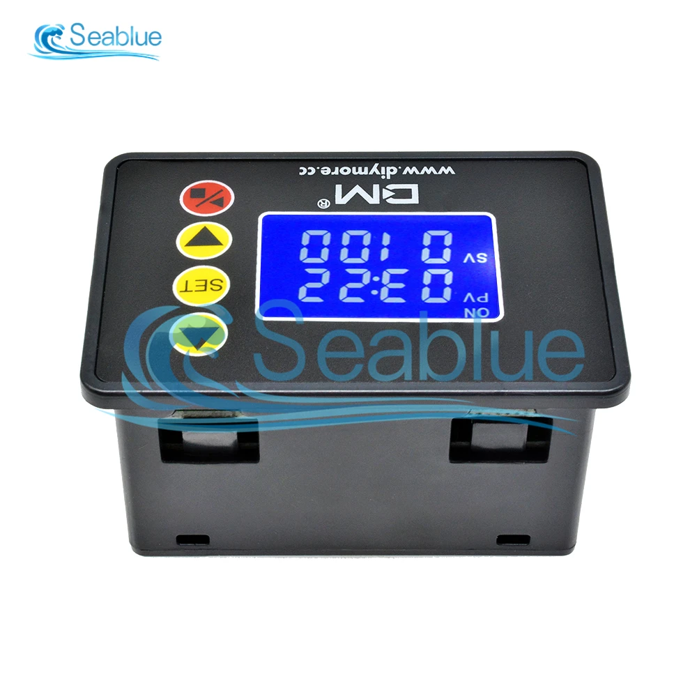 DC24V 1.37" LCD Display Digital Microcomputer Time Controller Module 480W 20A