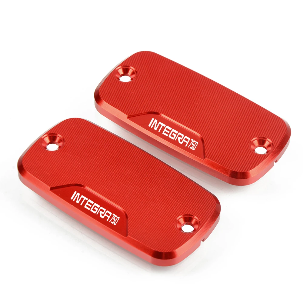 

CNC Motorcycle Power Front Brake Cylinder Fluid Reservoir Aluminum Cover Cap with logo for Honda Integra 750 2013-2014