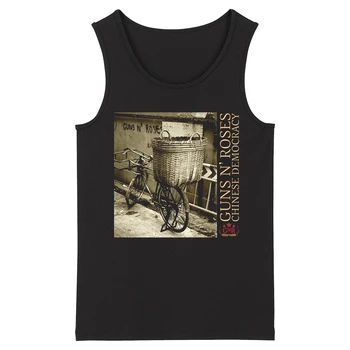 

Bloodhoof Guns N' Roses Heavy Metal Men's Top Tank Tops Asian Size