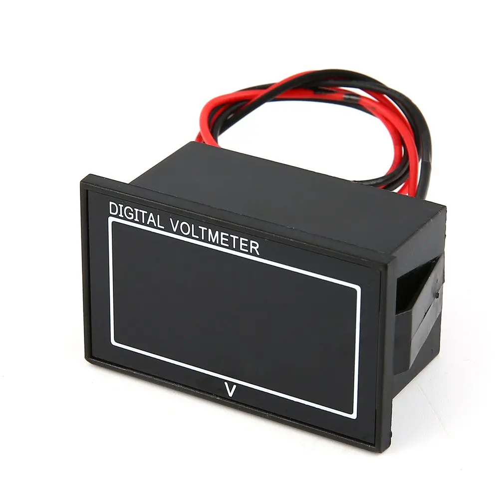 

DC 5V-70V LED Digital Display Panel Voltmeter Electric Battery Voltage Meter Volt Tester for Auto Car Motorcycle Battery Cart
