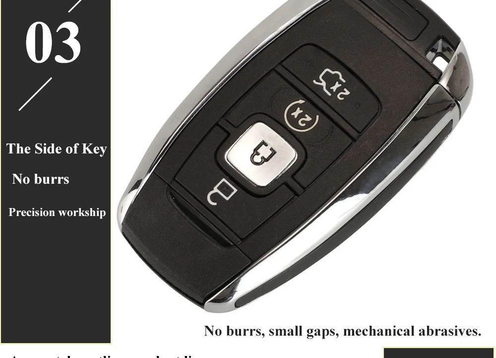 Keyforkess 5 pz / lotto Telecomando Chiave Dell'automobile Per Lincoln MKC MKZ MKX NAVIGATOR 2017 2018 2019434/868 Mhz ID49 Smart Fob Control Keyless Go - H480aab648ee148bca0fd17bdbf0e4ce71