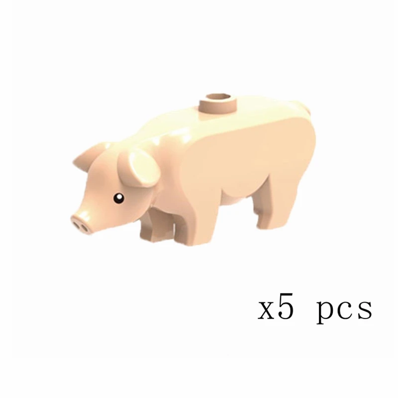 Creator Locking City Animals Sets Series Toys For Children Owl Seal Whale Pigeon Seagull Accessories Cities Compatible Building 31